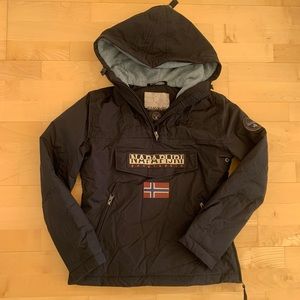 NWOT Napapijri Women’s Rainforest Jacket Black, S